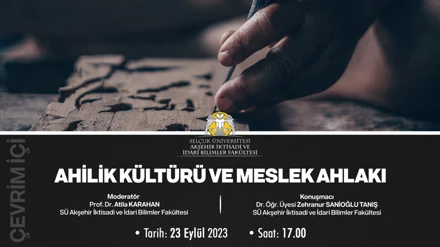 Ahilik Kültürü Etkinliği